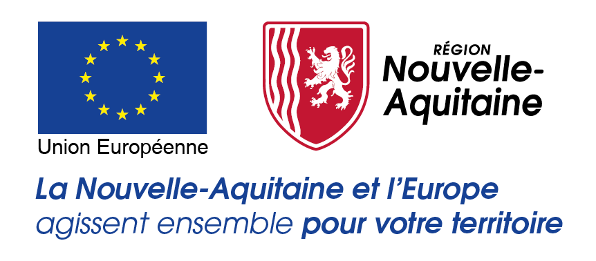 Logo Nouvelle Aquitaine et Union Européenne 